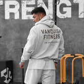 Men Oversized Pullover Hoodie Cotton Loose Sportswear Joggers Gym Sports Fitness Running Training Coat Casual Fashion Sweatshirt باور أب | Power Up